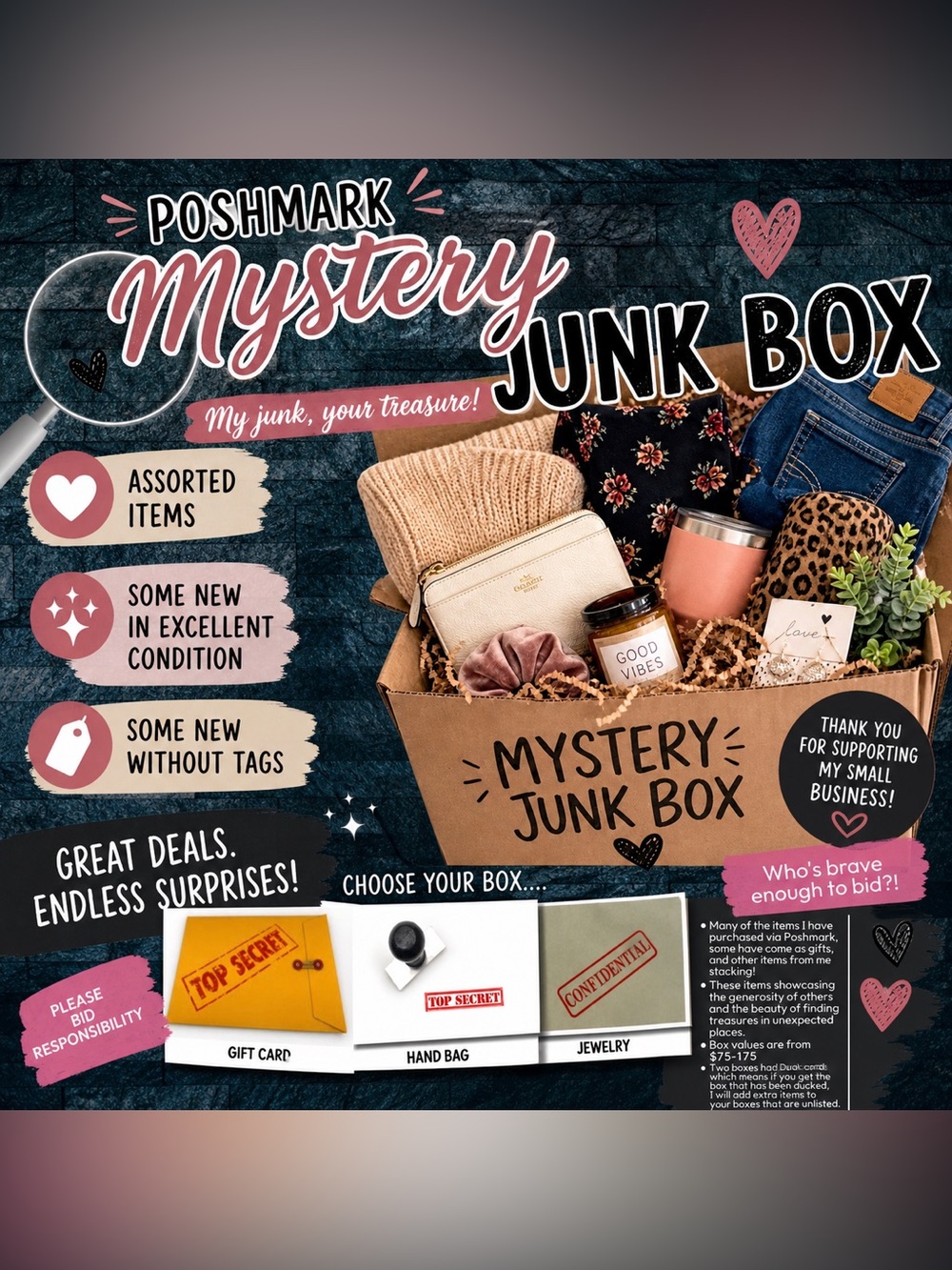 JUNK “MYSTERY” BOX